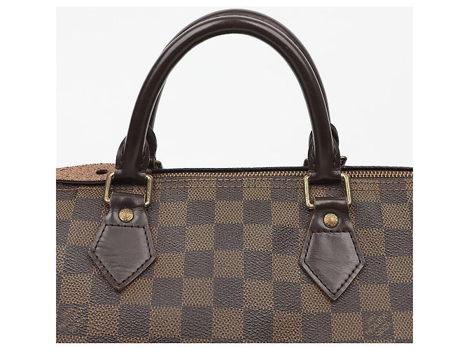 Louis Vuitton Borsa Tote Speedy Damier Ébène Canvas - view 6