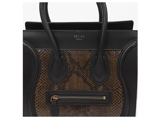 Céline Mini Luggage Tote Bag - vista 4
