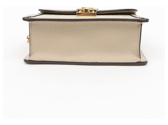 Gucci Bolso de hombro mini Ophidia GG Supreme Beige - vista 8