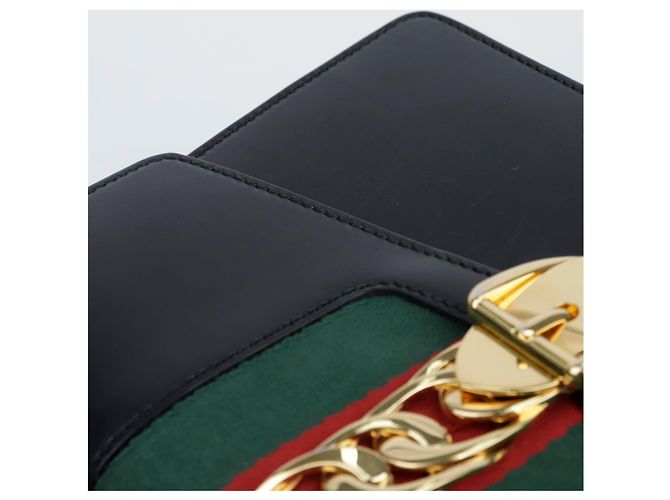Gucci Picca Borsa a Tracolla Tote Nera - vista 11