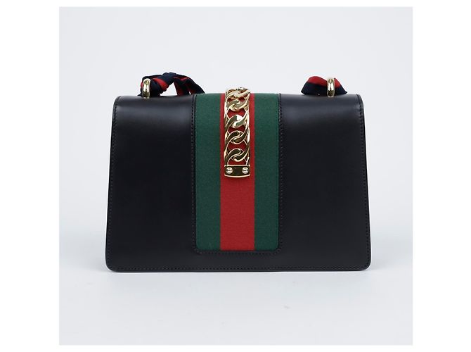Gucci Picca Borsa a Tracolla Tote Nera - vista 3