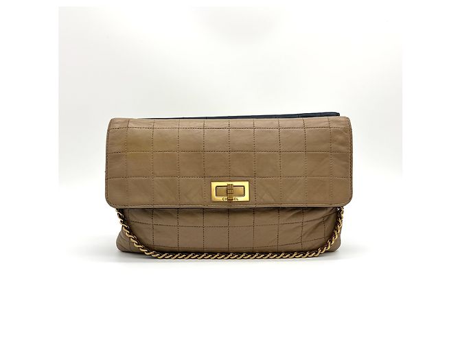 Chanel Vintage Two-Tone Chain Flap Shoulder Bag - Ansicht 4