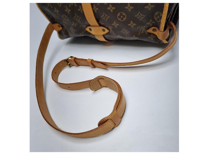 Louis Vuitton Borsa a tracolla Monogram Saumur - vista 14