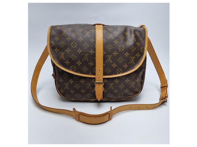 Louis Vuitton Borsa a tracolla Monogram Saumur - vista 2