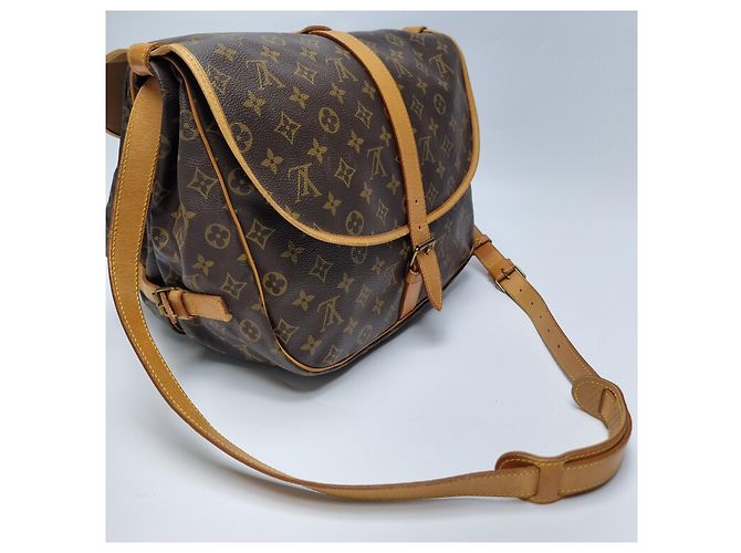 Louis Vuitton Borsa a tracolla Monogram Saumur - vista 5