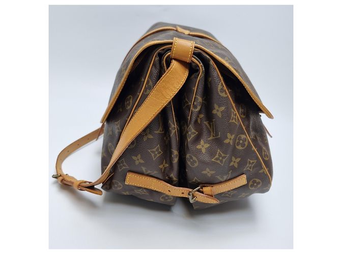 Louis Vuitton Borsa a tracolla Monogram Saumur - vista 8