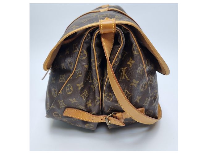 Louis Vuitton Borsa a tracolla Monogram Saumur - vista 9