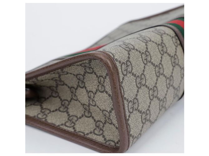Gucci Beauty Case Ophidia GG Supreme Brown - vista 10