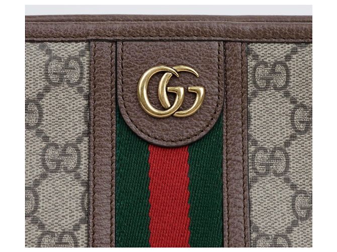 Gucci Beauty Case Ophidia GG Supreme Brown - vista 2