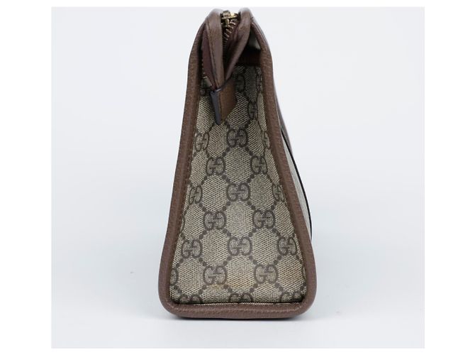 Gucci Beauty Case Ophidia GG Supreme Brown - vista 5