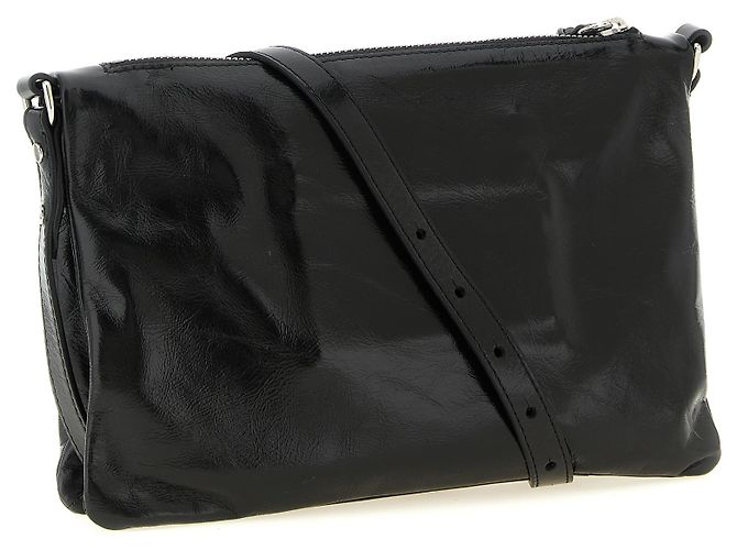 Isabel Marant Borsa crossbody in pelle di vitello nera - vista 2