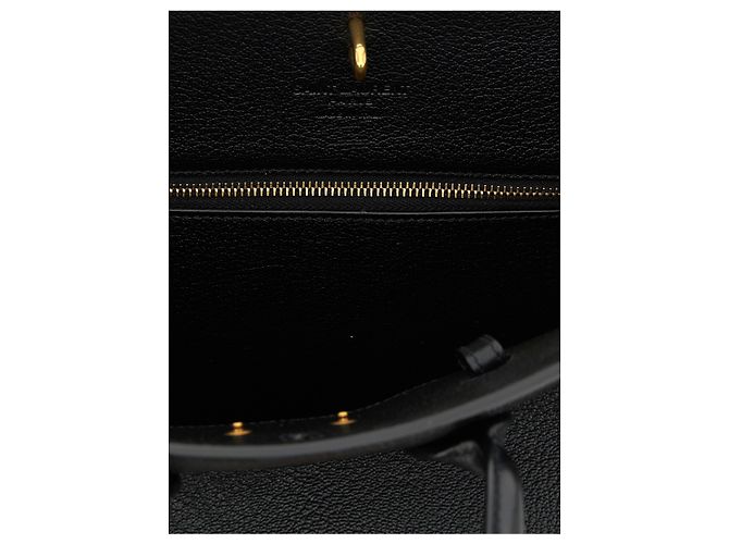 Autre Marque Borsa in pelle di capra nera - vista 5