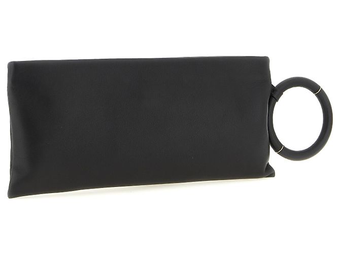 Tom Ford Clutch in pelle di agnello nera - vista 2