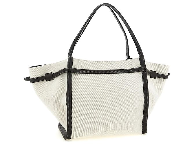 Tod's Sac cabas en lin multicolore - vue 2