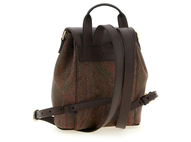 Etro Zaino in cotone multicolore - vista 2