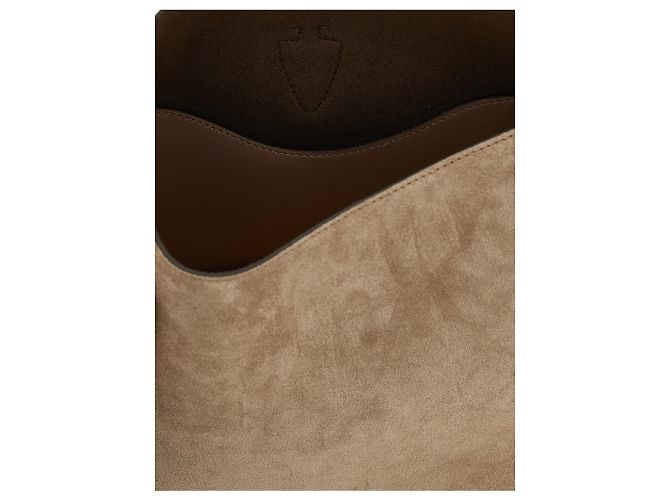 Tod's Borsa in pelle di vitello beige - vista 4