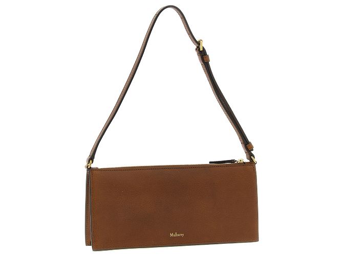 Mulberry Borsa a tracolla in vitello marrone - vista 2