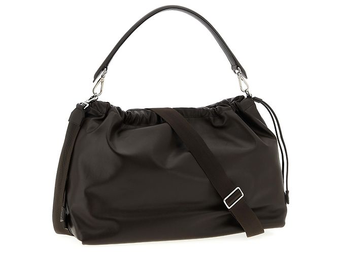 Fendi Borsa in pelle di vitello marrone - vista 2