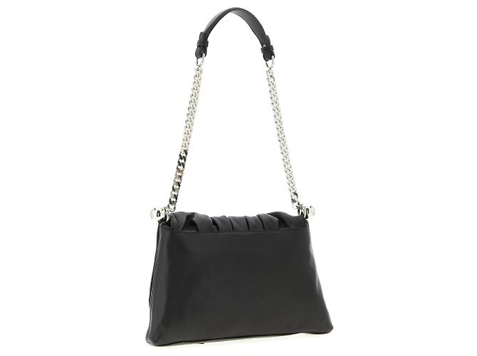 Isabel Marant Borsa a tracolla in vitello nero - vista 2