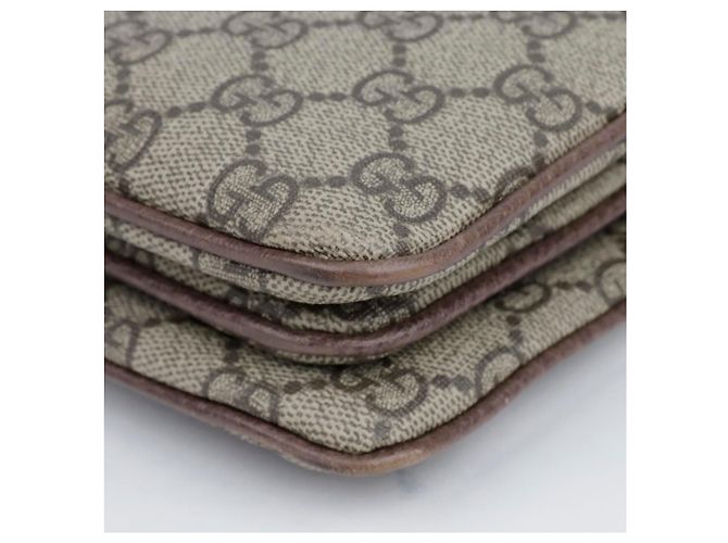 Gucci Borsa a tracolla Ophidia Medium Ebony Beige - vista 10