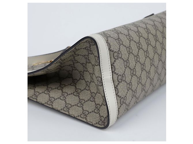 Gucci Padlock GG Medium Schultertasche Weiß - Ansicht 10