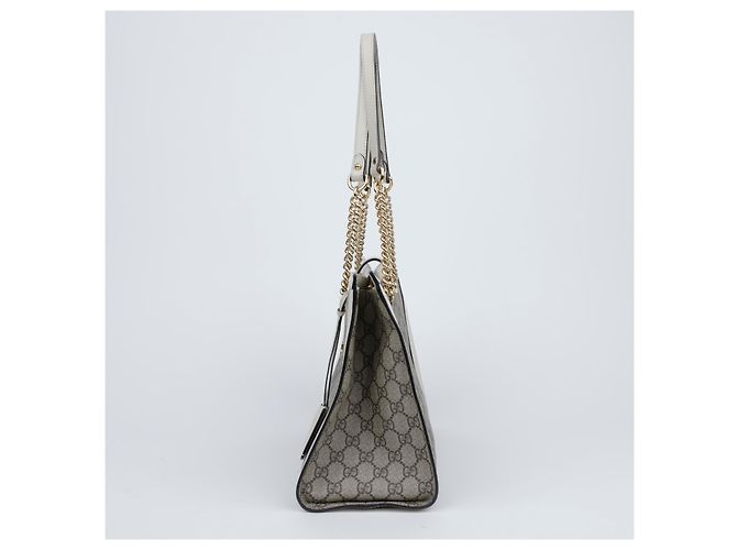 Gucci Padlock GG Medium Schultertasche Weiß - Ansicht 5