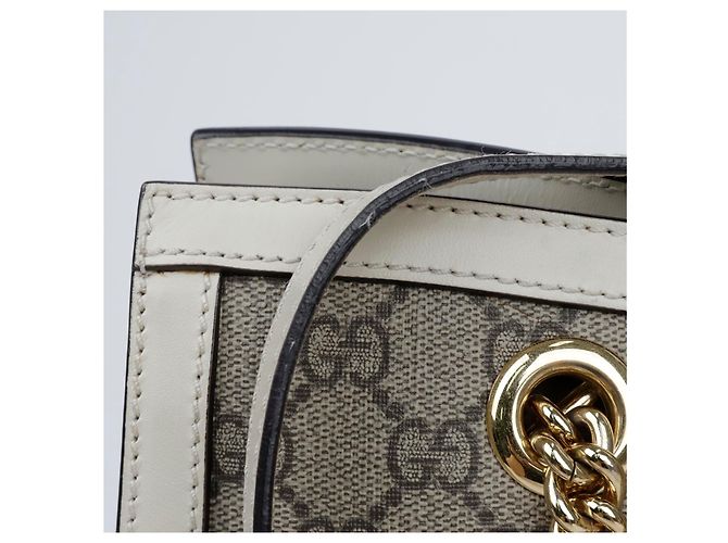 Gucci Padlock GG Medium Schultertasche Weiß - Ansicht 8