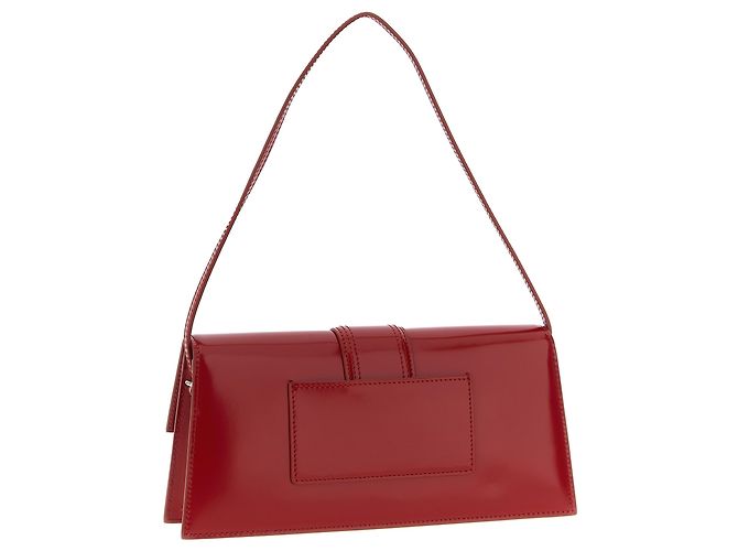 Jacquemus Borsa a tracolla in vitello rossa - vista 2