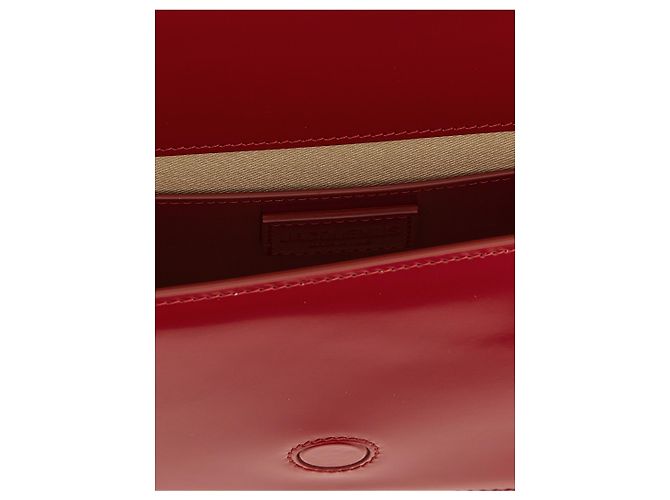 Jacquemus Borsa a tracolla in vitello rossa - vista 4