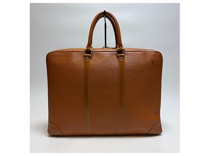 Louis Vuitton Portadocumenti Epi Camel Unisex (Valigetta Premium) - vista 2