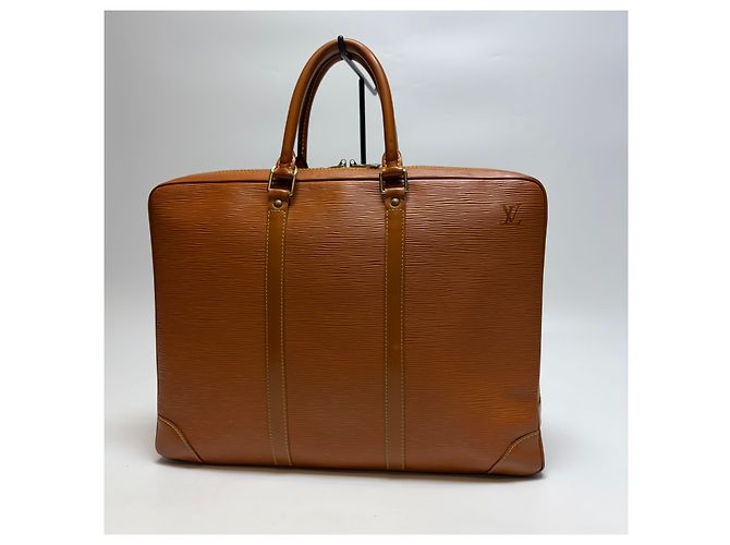 Louis Vuitton Portadocumenti Epi Camel Unisex (Valigetta Premium) - vista 3