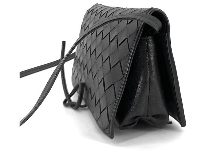 Bottega Veneta Mini Borsa a Tracolla Intrecciato - vista 12