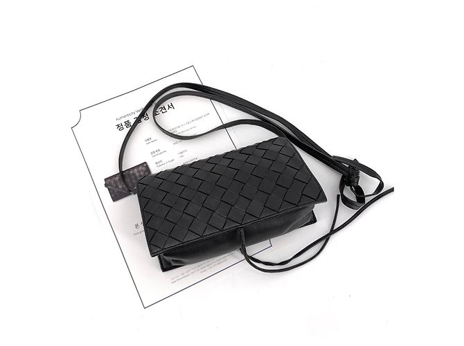 Bottega Veneta Mini Borsa a Tracolla Intrecciato - vista 8