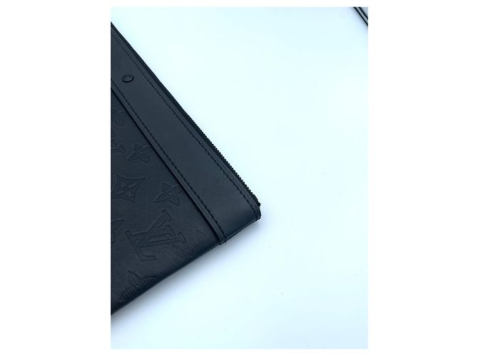 Louis Vuitton Clutch Pochette Monogram Shadow - vista 7