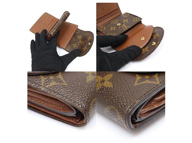 Louis Vuitton Monedero Ellen en Monogram Canvas - vista 5