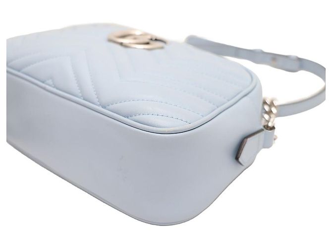 Gucci Borsa a tracolla GG Marmont Matelassé Small con catena - vista 6