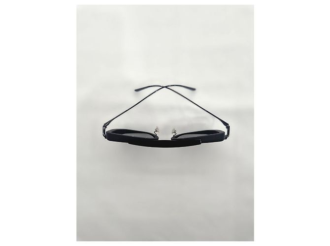 Louis Vuitton Flight Metal Square Sunglasses Deep Black - view 11