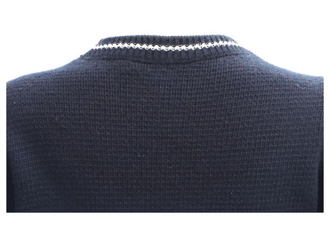 Dior Camisola de manga curta para mulher em lã e cashmere - vista 16