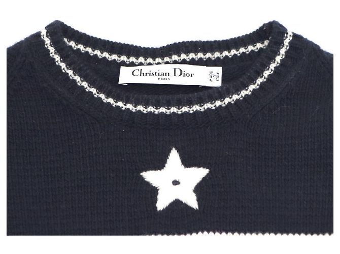 Dior Camisola de manga curta para mulher em lã e cashmere - vista 18