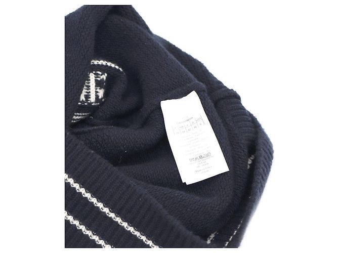 Dior Camisola de manga curta para mulher em lã e cashmere - vista 19