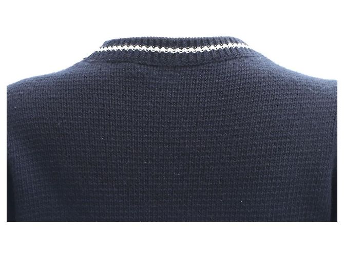 Dior Camisola de manga curta para mulher em lã e cashmere - vista 6