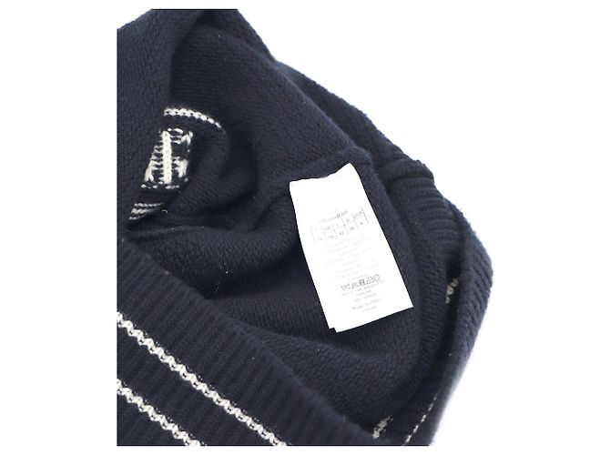 Dior Camisola de manga curta para mulher em lã e cashmere - vista 9