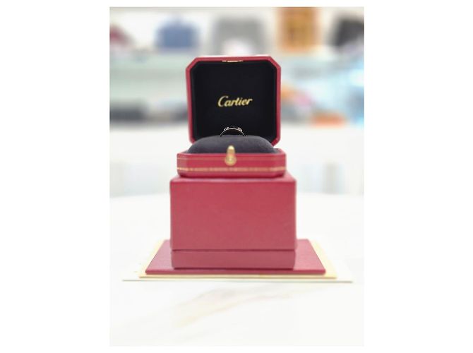 Cartier Anillo clásico de oro blanco - vista 2
