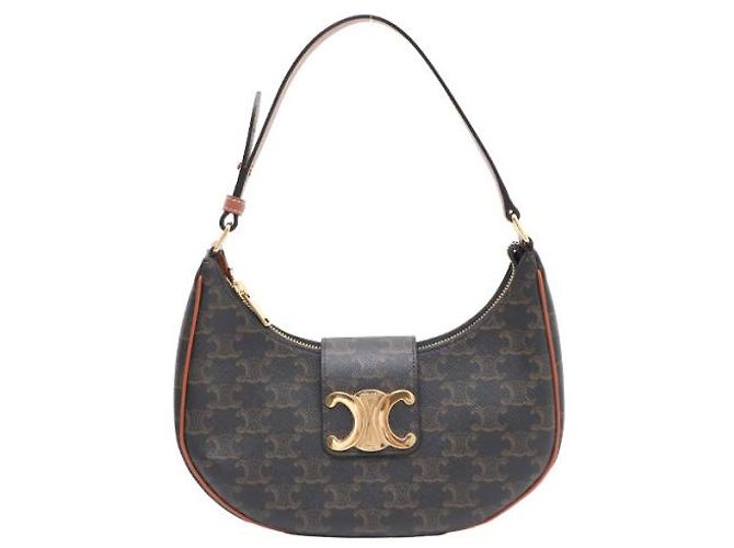 Céline Medium Triomphe Canvas Ava Schultertasche - Ansicht 10