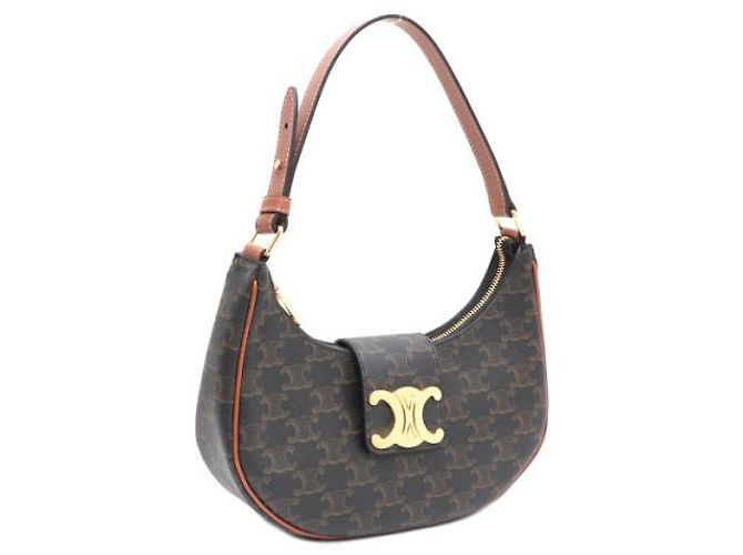 Céline Medium Triomphe Canvas Ava Schultertasche - Ansicht 11