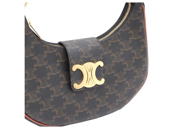 Céline Medium Triomphe Canvas Ava Schultertasche - Ansicht 14