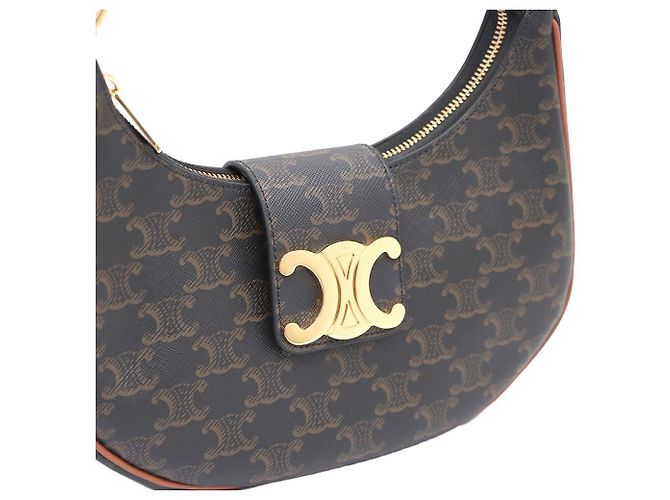 Céline Medium Triomphe Canvas Ava Schultertasche - Ansicht 5