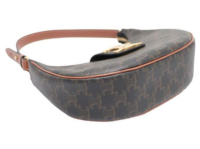 Céline Medium Triomphe Canvas Ava Schultertasche - Ansicht 6