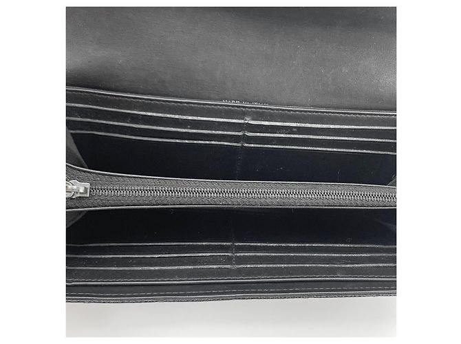 Chanel Boy Long Wallet mit Klappe aus Kalbsleder - Ansicht 9