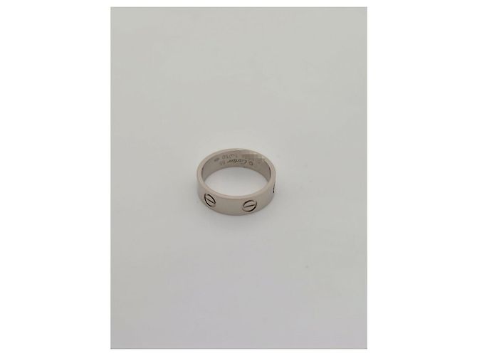 Cartier Anello classico in oro bianco - vista 16